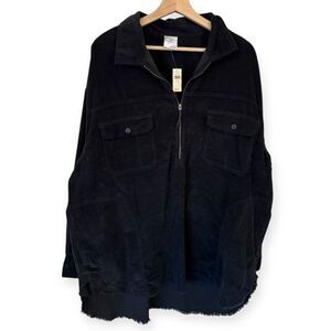 Aerie Corduroy Half Zip Pullover